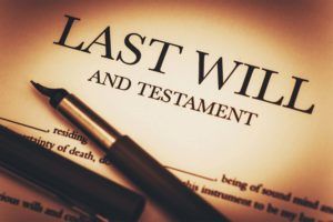 Last will and testament graphic